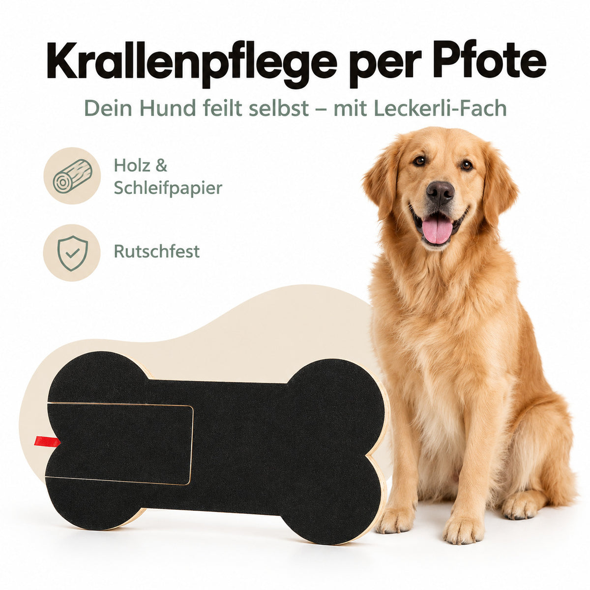 Krallen-Kratzbrett für Hunde